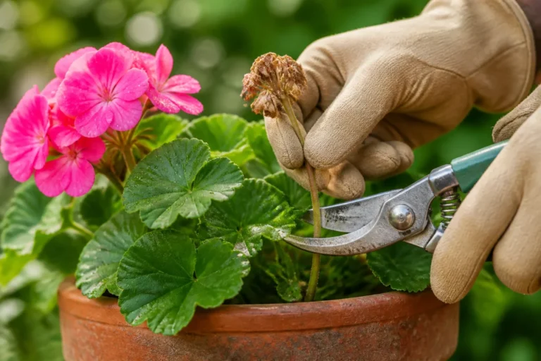 pourquoi mon géranium ne fleurit plus