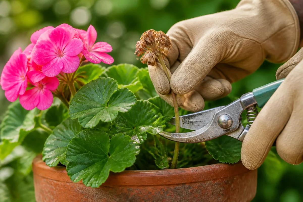 pourquoi mon géranium ne fleurit plus