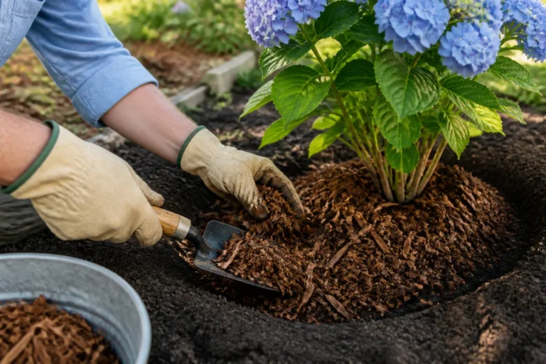 comment arroser des hortensias