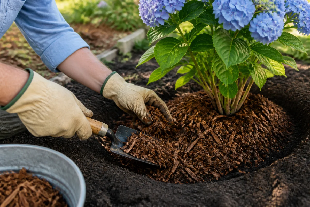 comment arroser des hortensias
