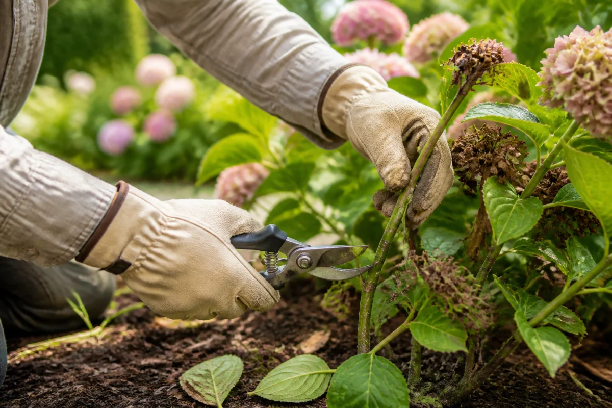comment sauver un hortensia
