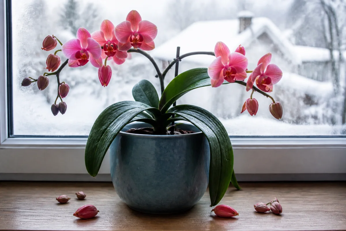 Pourquoi mon orchidée perd ses boutons et comment agir